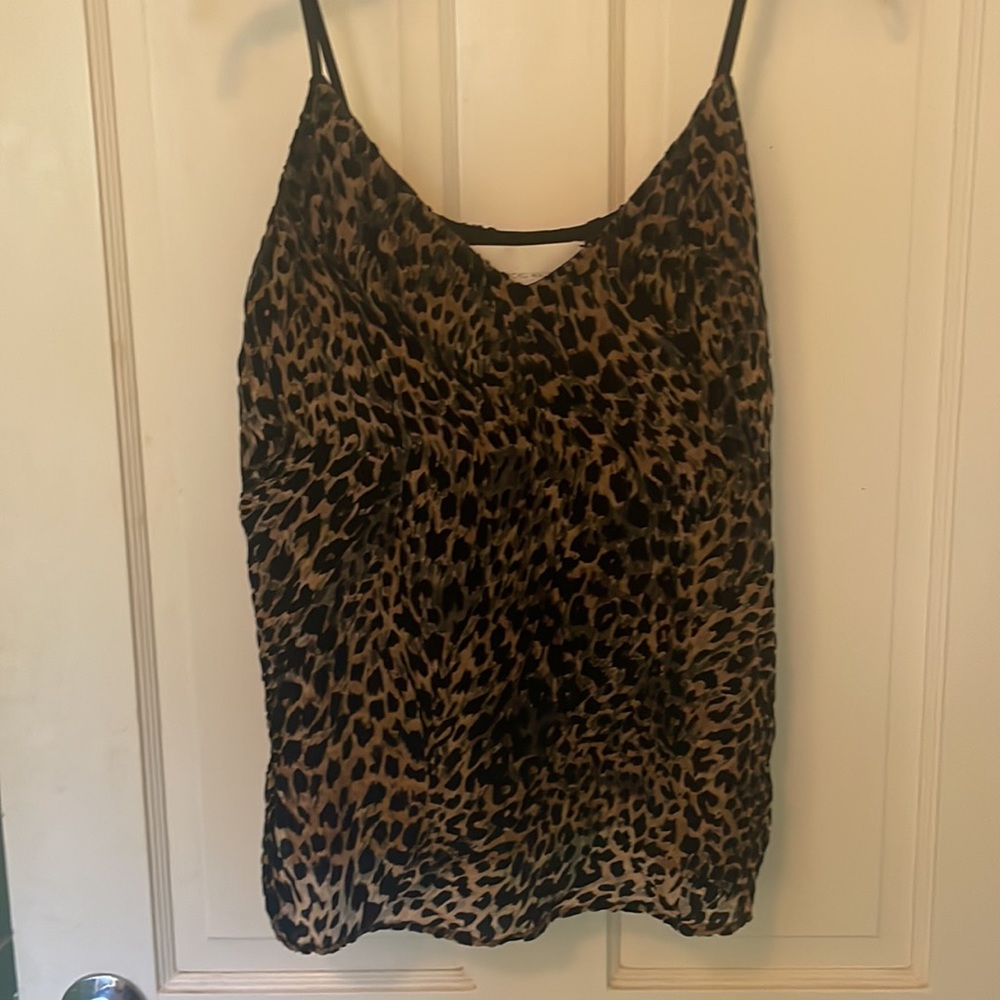NWOT Brochu Walker leopard cami size small - Picture 2 of 5